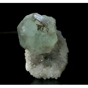 PHANTOM FLUORITE WITH QUARTZ - SHANGBAO MINE, CHINA  | 48 X 35 X 30 MM (© ROCKSHOP.CZ) | Buy at $190
