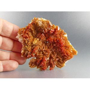 RED VANADINITE ON BARITE - MIBLADEN, MOROCCO | 88 X 70 X 19 MM (© ROCKSHOP.CZ) | Buy at $129.95