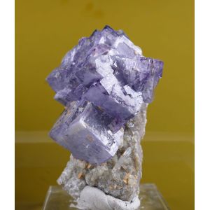 FINE FLUORITE, ARSENOPYRITE - YAOGANGXIAN MINE, CHINA | 70 X 46 X 37 MM | 102G (© ROCKSHOP.CZ) | Buy at $165