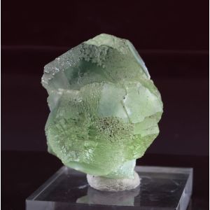 GREEN FLUORITE - XIAYANG MINE, CHINA | 40 X 32 X 29 MM (© ROCKSHOP.CZ) | Buy at $45