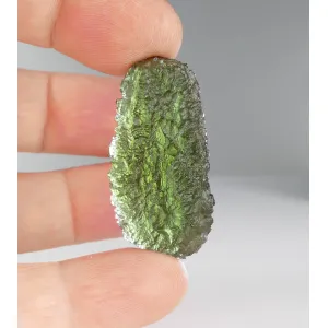 MOLDAVITE 10.5 GRAM FINE COLLECTOR SPECIMEN | WITH COA AND BOX (© ROCKSHOP.CZ) | Buy at $770