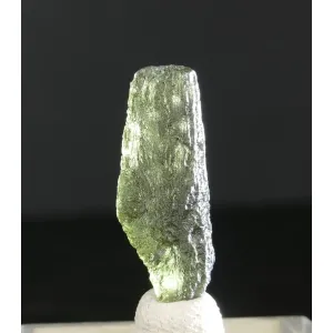 MOLDAVITE 1.1 GRAM RAW SPECIMEN | WITH COA AND BOX (© ROCKSHOP.CZ) | Buy at $47.29