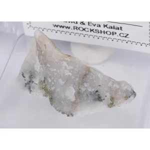 HEYROVSKYITE -  HůRKY NEAR ČISTá, CZECH REPUBLIC | TL- TYPE LOCALITY | 25 X 13 X 7 MM | BOX & LABEL | RARE (© ROCKSHOP.CZ) | Buy at $18