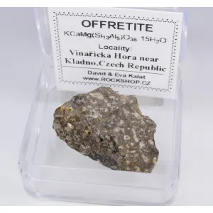 OFFRETITE - VINAřICKá HORA, CZECH REPUBLIC | 28 X 19 X 11 MM | BOX & LABEL | RARE (© ROCKSHOP.CZ) | Buy at $16