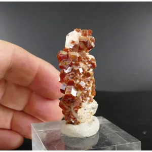 RED VANADINITE - MIBLADEN,MOROCCO | 54 X 17 X 20 MM (© ROCKSHOP.CZ) | Buy at $35