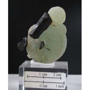 GREEN PREHNITE ON EPIDOTE - DIAKON, MALI | 38 X 27 X 26 MM (© ROCKSHOP.CZ) | Buy at $58